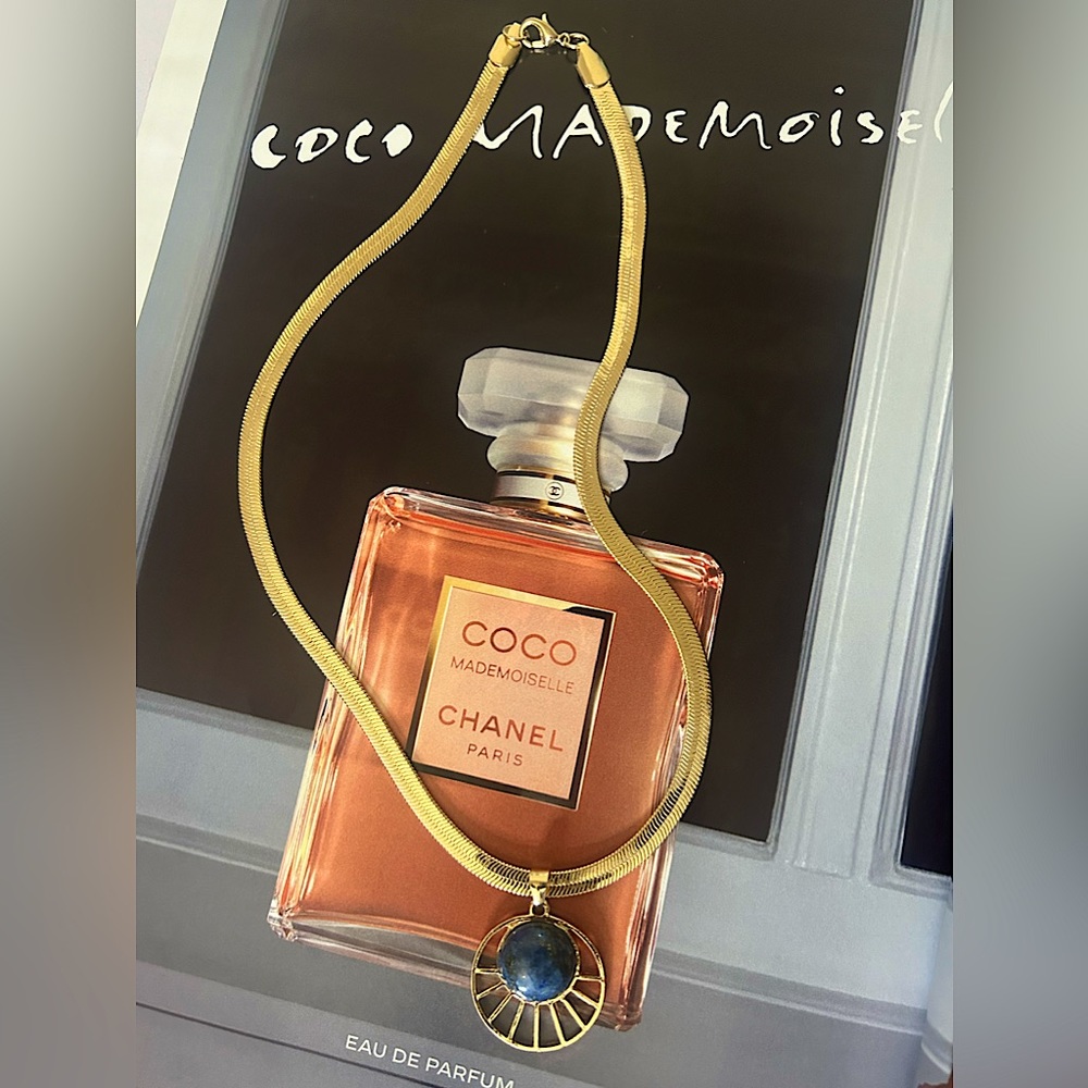 Blue Moon Crystal Necklace